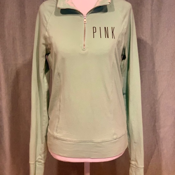 Victoria’s Secret PINK quarter zip sweatshirt - Picture 2 of 2